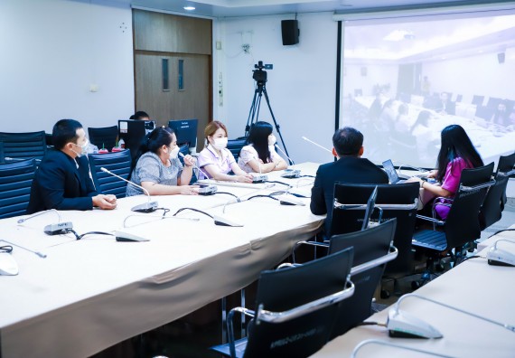 ภาพกิจกรรม  หลักสูตรสาธารณสุขศาสตร์ จัดกิจกรรมตรวจประเมินคุณภาพหลักสูตรตามเกณฑ์ AUN-QA ประจำปีการศึกษา 2564