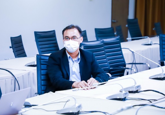 ภาพกิจกรรม  หลักสูตรสาธารณสุขศาสตร์ จัดกิจกรรมตรวจประเมินคุณภาพหลักสูตรตามเกณฑ์ AUN-QA ประจำปีการศึกษา 2564