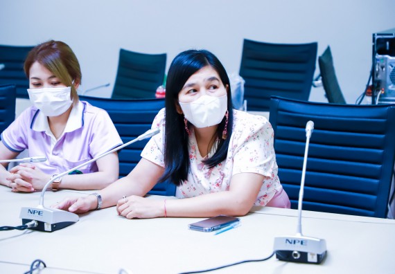 ภาพกิจกรรม  หลักสูตรสาธารณสุขศาสตร์ จัดกิจกรรมตรวจประเมินคุณภาพหลักสูตรตามเกณฑ์ AUN-QA ประจำปีการศึกษา 2564