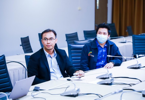 ภาพกิจกรรม  หลักสูตรสาธารณสุขศาสตร์ จัดกิจกรรมตรวจประเมินคุณภาพหลักสูตรตามเกณฑ์ AUN-QA ประจำปีการศึกษา 2564