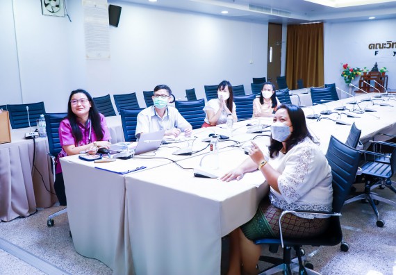 ภาพกิจกรรม  หลักสูตรสาธารณสุขศาสตร์ จัดกิจกรรมตรวจประเมินคุณภาพหลักสูตรตามเกณฑ์ AUN-QA ประจำปีการศึกษา 2564