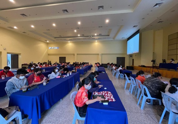 ภาพกิจกรรม  คณะวิทยาศาสตร์และเทคโนโลยี จัดโครงการบริการนักศึกษาและศิษย์เก่าสัมพันธ์ คณะวิทยาศาสตร์และเทคโนโลยี