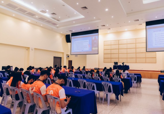 ภาพกิจกรรม  คณะวิทยาศาสตร์และเทคโนโลยี จัดโครงการบริการนักศึกษาและศิษย์เก่าสัมพันธ์ คณะวิทยาศาสตร์และเทคโนโลยี