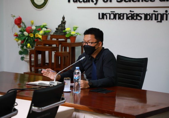 ภาพกิจกรรม  คณะวิทยาศาสตร์และเทคโนโลยี จัดประชุมการจัดงานสัปดาห์วิทยาศาสตร์และเทคโนโลยีแห่งชาติ ส่วนภูมิภาค ประจำปี 2565