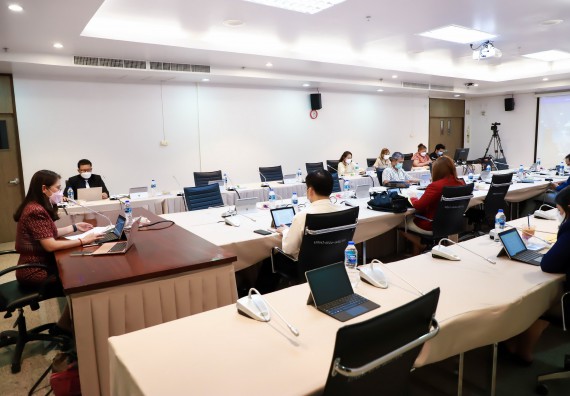 ภาพกิจกรรม  คณะวิทยาศาสตร์และเทคโนโลยี ร่วมกับมหาวิทยาลัยราชภัฏกำแพงเพชร จัดการประชุมคณะกรรมการบริหารมหาวิทยาลัยราชภัฏกำแพงเพชร ครั้งที่ 7/2565