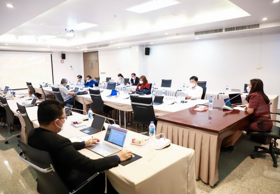 ภาพกิจกรรม  คณะวิทยาศาสตร์และเทคโนโลยี ร่วมกับมหาวิทยาลัยราชภัฏกำแพงเพชร จัดการประชุมคณะกรรมการบริหารมหาวิทยาลัยราชภัฏกำแพงเพชร ครั้งที่ 7/2565