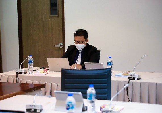 ภาพกิจกรรม  คณะวิทยาศาสตร์และเทคโนโลยี ร่วมกับมหาวิทยาลัยราชภัฏกำแพงเพชร จัดการประชุมคณะกรรมการบริหารมหาวิทยาลัยราชภัฏกำแพงเพชร ครั้งที่ 7/2565