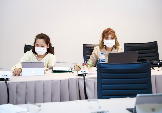 ภาพกิจกรรม  คณะวิทยาศาสตร์และเทคโนโลยี ร่วมกับมหาวิทยาลัยราชภัฏกำแพงเพชร จัดการประชุมคณะกรรมการบริหารมหาวิทยาลัยราชภัฏกำแพงเพชร ครั้งที่ 7/2565