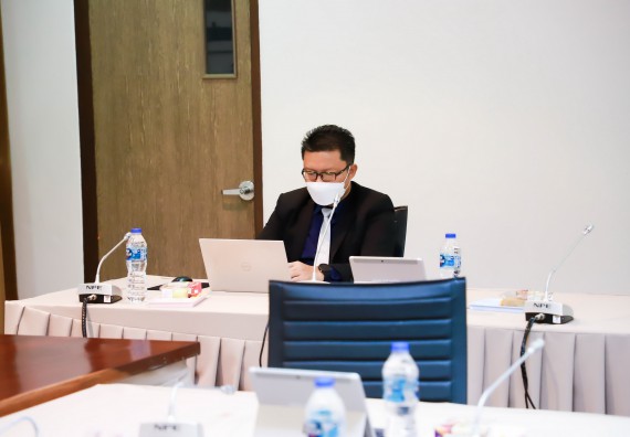 ภาพกิจกรรม  คณะวิทยาศาสตร์และเทคโนโลยี ร่วมกับมหาวิทยาลัยราชภัฏกำแพงเพชร จัดการประชุมคณะกรรมการบริหารมหาวิทยาลัยราชภัฏกำแพงเพชร ครั้งที่ 7/2565