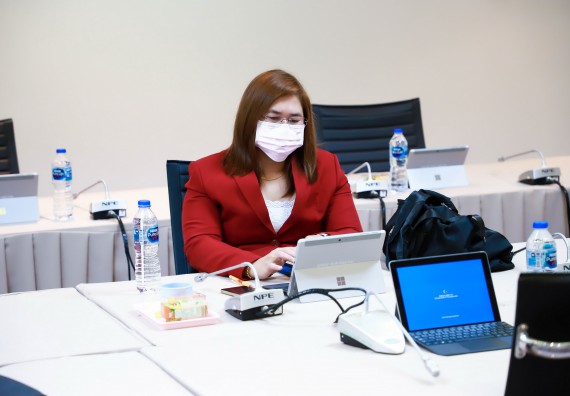 ภาพกิจกรรม  คณะวิทยาศาสตร์และเทคโนโลยี ร่วมกับมหาวิทยาลัยราชภัฏกำแพงเพชร จัดการประชุมคณะกรรมการบริหารมหาวิทยาลัยราชภัฏกำแพงเพชร ครั้งที่ 7/2565