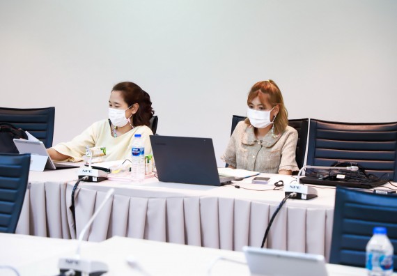 ภาพกิจกรรม  คณะวิทยาศาสตร์และเทคโนโลยี ร่วมกับมหาวิทยาลัยราชภัฏกำแพงเพชร จัดการประชุมคณะกรรมการบริหารมหาวิทยาลัยราชภัฏกำแพงเพชร ครั้งที่ 7/2565