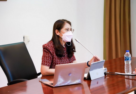 ภาพกิจกรรม  คณะวิทยาศาสตร์และเทคโนโลยี ร่วมกับมหาวิทยาลัยราชภัฏกำแพงเพชร จัดการประชุมคณะกรรมการบริหารมหาวิทยาลัยราชภัฏกำแพงเพชร ครั้งที่ 7/2565