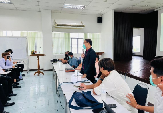 ภาพกิจกรรม   โปรแกรมวิชาวิทยาการคอมพิวเตอร์และเทคโนโลยีสารสนเทศ จัดกิจกรรมปฐมนิเทศนักศึกษาใหม่ โปรแกรมวิชาวิทยาการคอมพิวเตอร์และเทคโนโลยีสารสนเทศ ประจำปี 2565