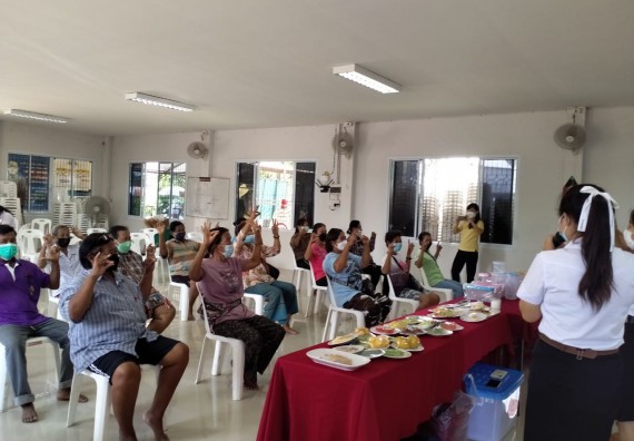 ภาพกิจกรรม  โปรแกรมวิชาสาธารณสุขศาสตร์ จัดกิจกรรมบริการวิชาการด้านสุขภาพแก่ชุมชนในจังหวัดกําแพงเพชร