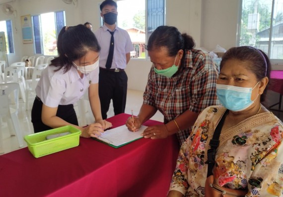 ภาพกิจกรรม  โปรแกรมวิชาสาธารณสุขศาสตร์ จัดกิจกรรมบริการวิชาการด้านสุขภาพแก่ชุมชนในจังหวัดกําแพงเพชร