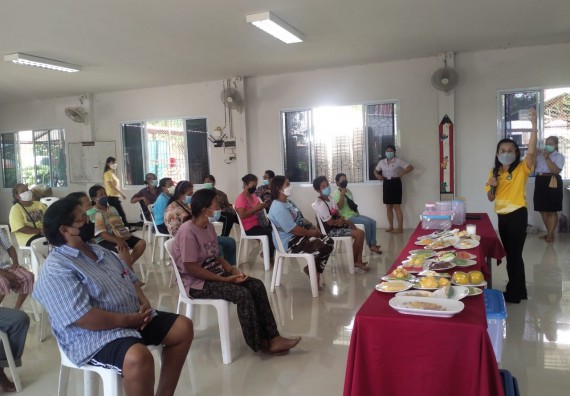 ภาพกิจกรรม  โปรแกรมวิชาสาธารณสุขศาสตร์ จัดกิจกรรมบริการวิชาการด้านสุขภาพแก่ชุมชนในจังหวัดกําแพงเพชร