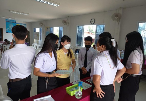 ภาพกิจกรรม  โปรแกรมวิชาสาธารณสุขศาสตร์ จัดกิจกรรมบริการวิชาการด้านสุขภาพแก่ชุมชนในจังหวัดกําแพงเพชร