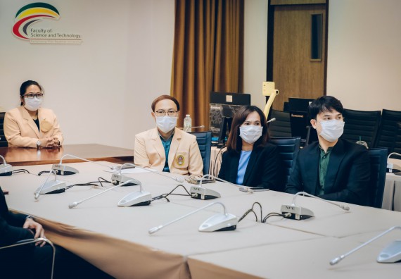 ภาพกิจกรรม  คณะวิทยาศาสตร์และเทคโนโลยีร่วมพิธีลงนามบันทึกข้อตกลงความร่วมมือทางวิชาการ