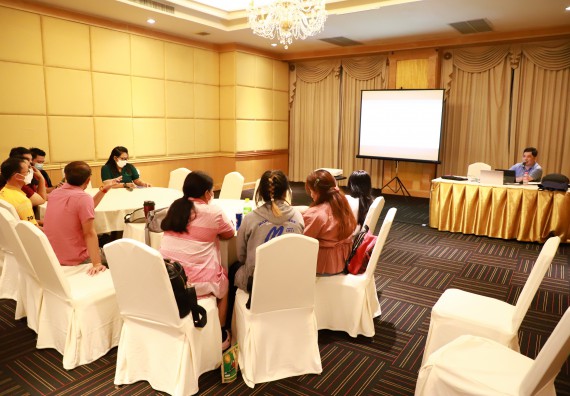 ภาพกิจกรรม  คณะวิทยาศาสตร์และเทคโนโลยี จัดกิจกรรมประชุมเชิงปฏิบัติการ“การจัดทําแผนกลยุทธ์ ประจําปี 2566 –2570 และจัดทําแผนปฏิบัติราชการประจําปี 2566