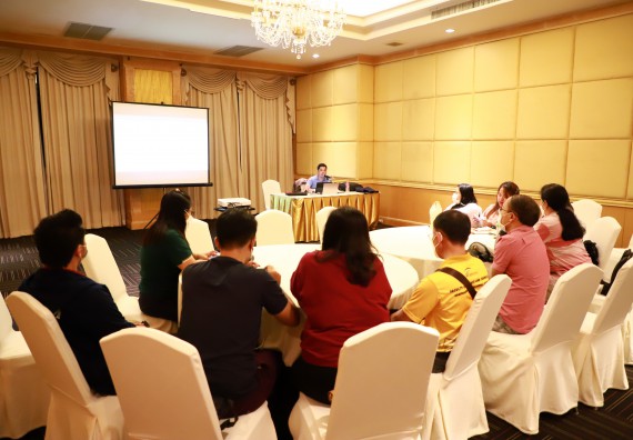 ภาพกิจกรรม  คณะวิทยาศาสตร์และเทคโนโลยี จัดกิจกรรมประชุมเชิงปฏิบัติการ“การจัดทําแผนกลยุทธ์ ประจําปี 2566 –2570 และจัดทําแผนปฏิบัติราชการประจําปี 2566