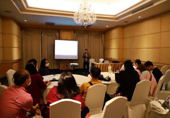 ภาพกิจกรรม  คณะวิทยาศาสตร์และเทคโนโลยี จัดกิจกรรมประชุมเชิงปฏิบัติการ“การจัดทําแผนกลยุทธ์ ประจําปี 2566 –2570 และจัดทําแผนปฏิบัติราชการประจําปี 2566