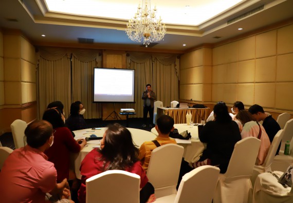 ภาพกิจกรรม  คณะวิทยาศาสตร์และเทคโนโลยี จัดกิจกรรมประชุมเชิงปฏิบัติการ“การจัดทําแผนกลยุทธ์ ประจําปี 2566 –2570 และจัดทําแผนปฏิบัติราชการประจําปี 2566