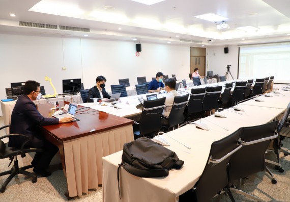 ภาพกิจกรรม  คณะวิทยาศาสตร์และเทคโนโลยี จัดการประชุมคณะกรรมการประจำคณะวิทยาศาสตร์และเทคโนโลยี ครั้งที่ 2/2565