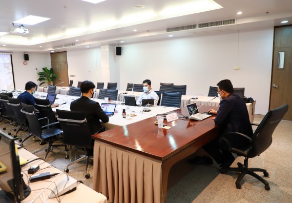 ภาพกิจกรรม  คณะวิทยาศาสตร์และเทคโนโลยี จัดการประชุมคณะกรรมการประจำคณะวิทยาศาสตร์และเทคโนโลยี ครั้งที่ 2/2565