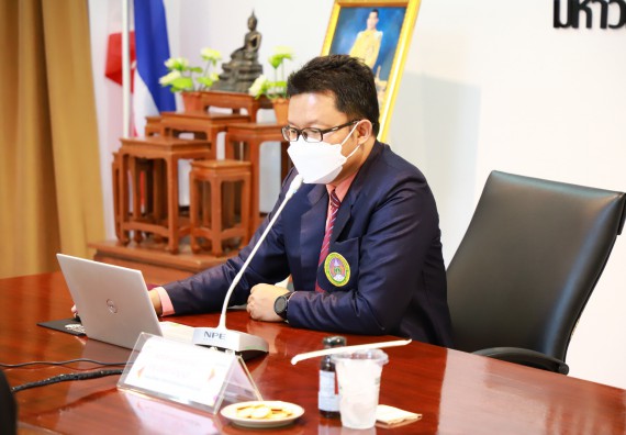 ภาพกิจกรรม  คณะวิทยาศาสตร์และเทคโนโลยี จัดการประชุมคณะกรรมการประจำคณะวิทยาศาสตร์และเทคโนโลยี ครั้งที่ 2/2565