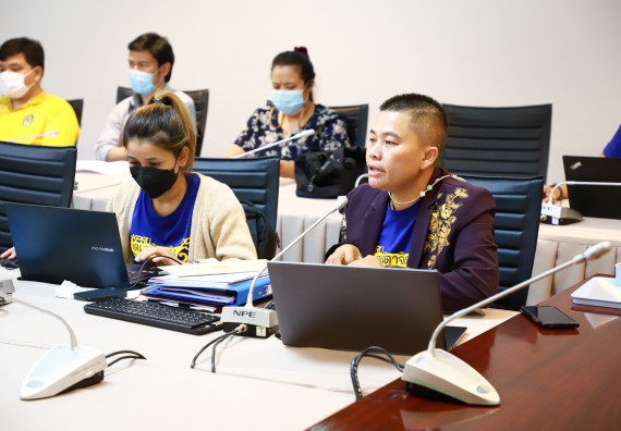 ภาพกิจกรรม  คณะวิทยาศาสตร์และเทคโนโลยี เข้าร่วมกิจกรรมการจัดการความรู้ ด้านการบริหารงานพัสดุ และอาคารสถานที่