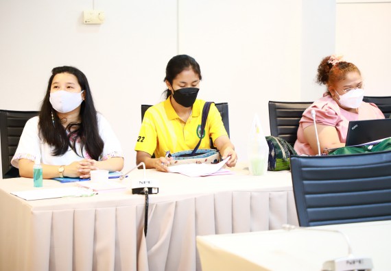 ภาพกิจกรรม  คณะวิทยาศาสตร์และเทคโนโลยี เข้าร่วมกิจกรรมการจัดการความรู้ ด้านการบริหารงานพัสดุ และอาคารสถานที่