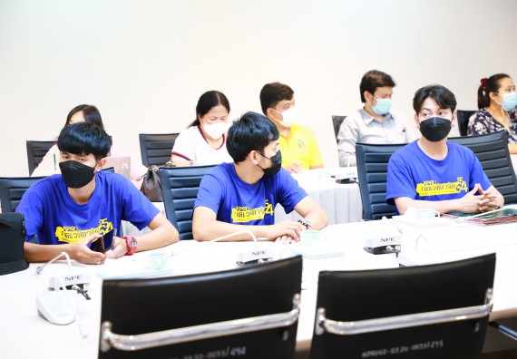 ภาพกิจกรรม  คณะวิทยาศาสตร์และเทคโนโลยี เข้าร่วมกิจกรรมการจัดการความรู้ ด้านการบริหารงานพัสดุ และอาคารสถานที่