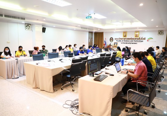 ภาพกิจกรรม  คณะวิทยาศาสตร์และเทคโนโลยี เข้าร่วมกิจกรรมการจัดการความรู้ ด้านการบริหารงานพัสดุ และอาคารสถานที่