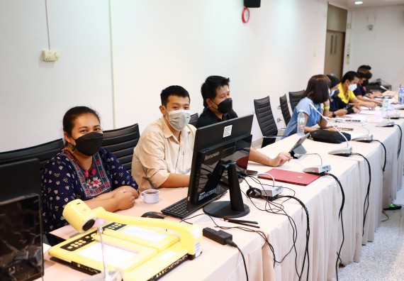 ภาพกิจกรรม  คณะวิทยาศาสตร์และเทคโนโลยี เข้าร่วมกิจกรรมการจัดการความรู้ ด้านการบริหารงานพัสดุ และอาคารสถานที่