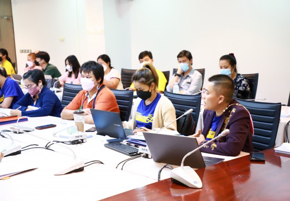 ภาพกิจกรรม  คณะวิทยาศาสตร์และเทคโนโลยี เข้าร่วมกิจกรรมการจัดการความรู้ ด้านการบริหารงานพัสดุ และอาคารสถานที่