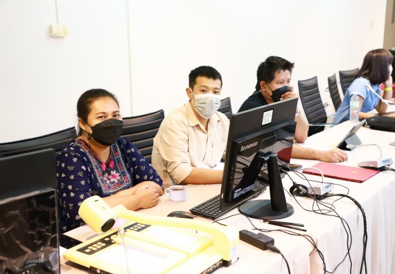 ภาพกิจกรรม  คณะวิทยาศาสตร์และเทคโนโลยี เข้าร่วมกิจกรรมการจัดการความรู้ ด้านการบริหารงานพัสดุ และอาคารสถานที่