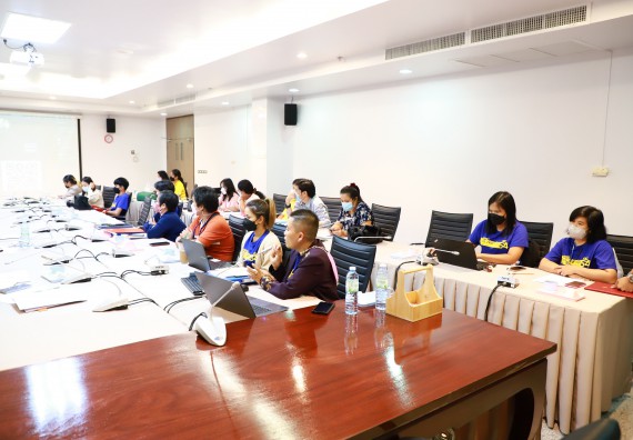 ภาพกิจกรรม  คณะวิทยาศาสตร์และเทคโนโลยี เข้าร่วมกิจกรรมการจัดการความรู้ ด้านการบริหารงานพัสดุ และอาคารสถานที่