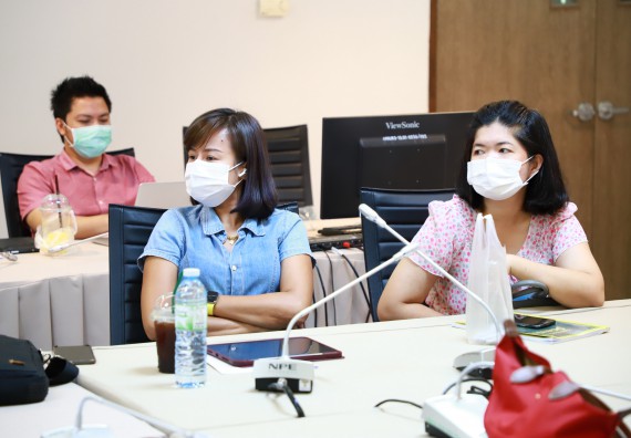 ภาพกิจกรรม  คณะวิทยาศาสตร์และเทคโนโลยี เข้าร่วมกิจกรรมการจัดการความรู้ ด้านการบริหารงานพัสดุ และอาคารสถานที่