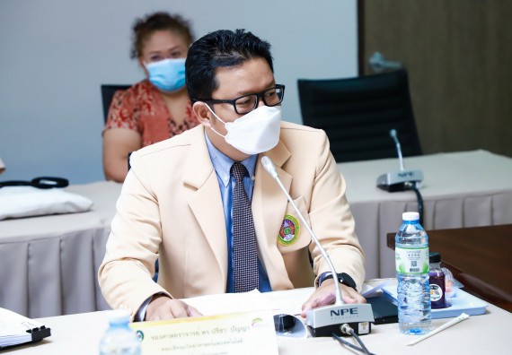 ภาพกิจกรรม  คณะวิทยาศาสตร์และเทคโนโลยี จัดกิจกรรมการตรวจประเมินคุณภาพการศึกษาภายใน ระดับคณะ ประจำปีการศึกษา 2564