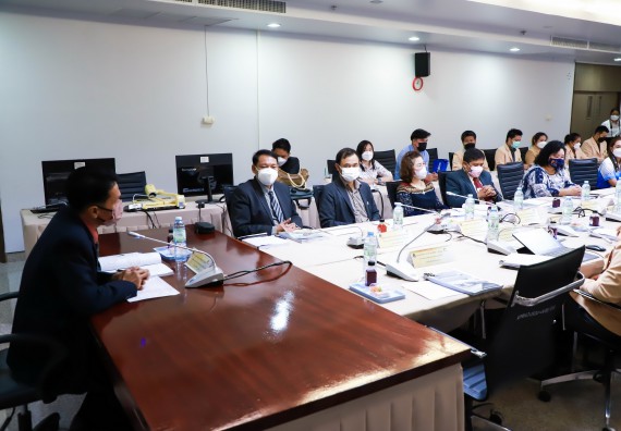 ภาพกิจกรรม  คณะวิทยาศาสตร์และเทคโนโลยี จัดกิจกรรมการตรวจประเมินคุณภาพการศึกษาภายใน ระดับคณะ ประจำปีการศึกษา 2564