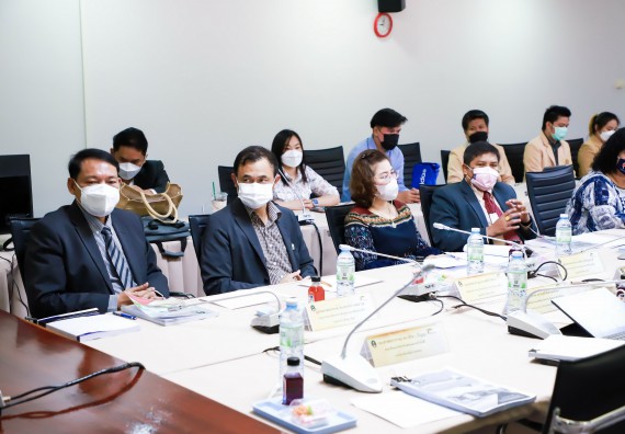 ภาพกิจกรรม  คณะวิทยาศาสตร์และเทคโนโลยี จัดกิจกรรมการตรวจประเมินคุณภาพการศึกษาภายใน ระดับคณะ ประจำปีการศึกษา 2564