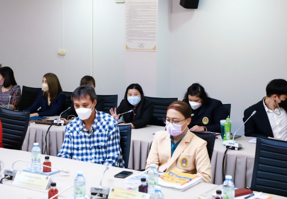 ภาพกิจกรรม  คณะวิทยาศาสตร์และเทคโนโลยี จัดกิจกรรมการตรวจประเมินคุณภาพการศึกษาภายใน ระดับคณะ ประจำปีการศึกษา 2564