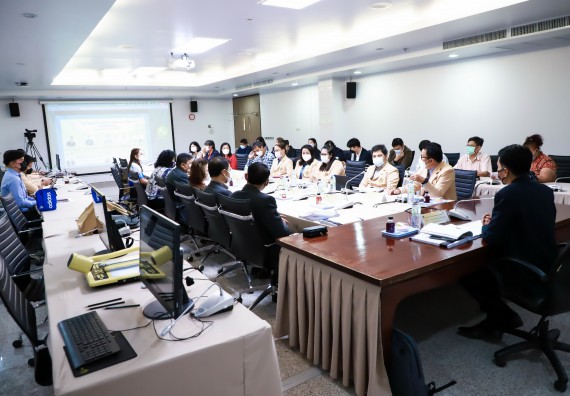 ภาพกิจกรรม  คณะวิทยาศาสตร์และเทคโนโลยี จัดกิจกรรมการตรวจประเมินคุณภาพการศึกษาภายใน ระดับคณะ ประจำปีการศึกษา 2564