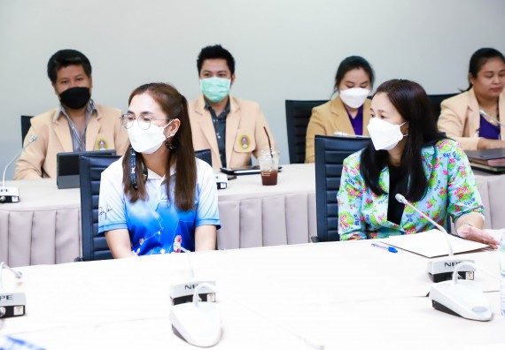 ภาพกิจกรรม  คณะวิทยาศาสตร์และเทคโนโลยี จัดกิจกรรมการตรวจประเมินคุณภาพการศึกษาภายใน ระดับคณะ ประจำปีการศึกษา 2564