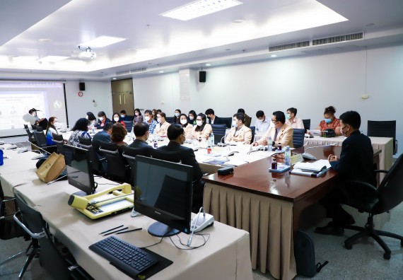 ภาพกิจกรรม  คณะวิทยาศาสตร์และเทคโนโลยี จัดกิจกรรมการตรวจประเมินคุณภาพการศึกษาภายใน ระดับคณะ ประจำปีการศึกษา 2564