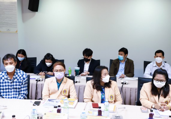 ภาพกิจกรรม  คณะวิทยาศาสตร์และเทคโนโลยี จัดกิจกรรมการตรวจประเมินคุณภาพการศึกษาภายใน ระดับคณะ ประจำปีการศึกษา 2564