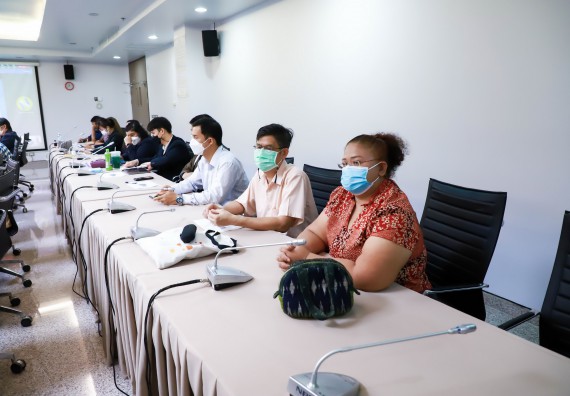 ภาพกิจกรรม  คณะวิทยาศาสตร์และเทคโนโลยี จัดกิจกรรมการตรวจประเมินคุณภาพการศึกษาภายใน ระดับคณะ ประจำปีการศึกษา 2564