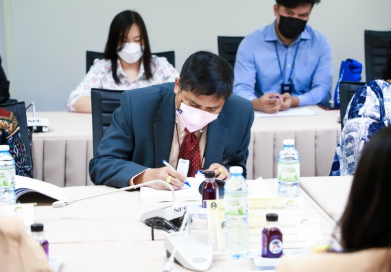 ภาพกิจกรรม  คณะวิทยาศาสตร์และเทคโนโลยี จัดกิจกรรมการตรวจประเมินคุณภาพการศึกษาภายใน ระดับคณะ ประจำปีการศึกษา 2564