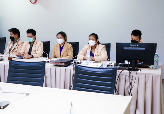 ภาพกิจกรรม  คณะวิทยาศาสตร์และเทคโนโลยี จัดกิจกรรมการตรวจประเมินคุณภาพการศึกษาภายใน ระดับคณะ ประจำปีการศึกษา 2564