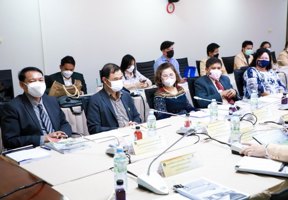 ภาพกิจกรรม  คณะวิทยาศาสตร์และเทคโนโลยี จัดกิจกรรมการตรวจประเมินคุณภาพการศึกษาภายใน ระดับคณะ ประจำปีการศึกษา 2564